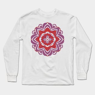 mandala Clamber Paint Long Sleeve T-Shirt